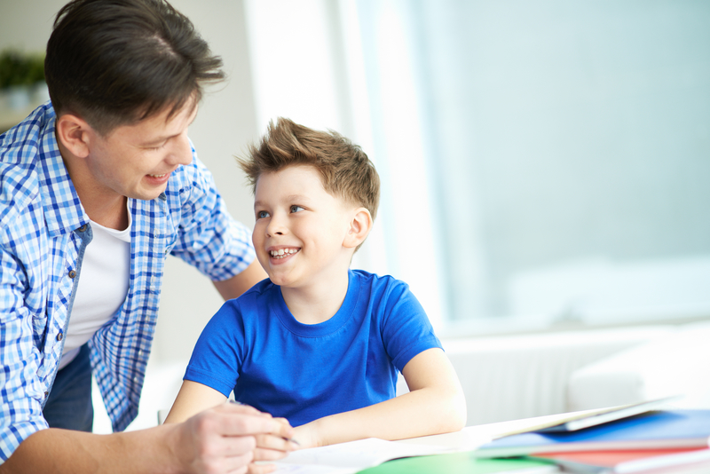 Talking to son