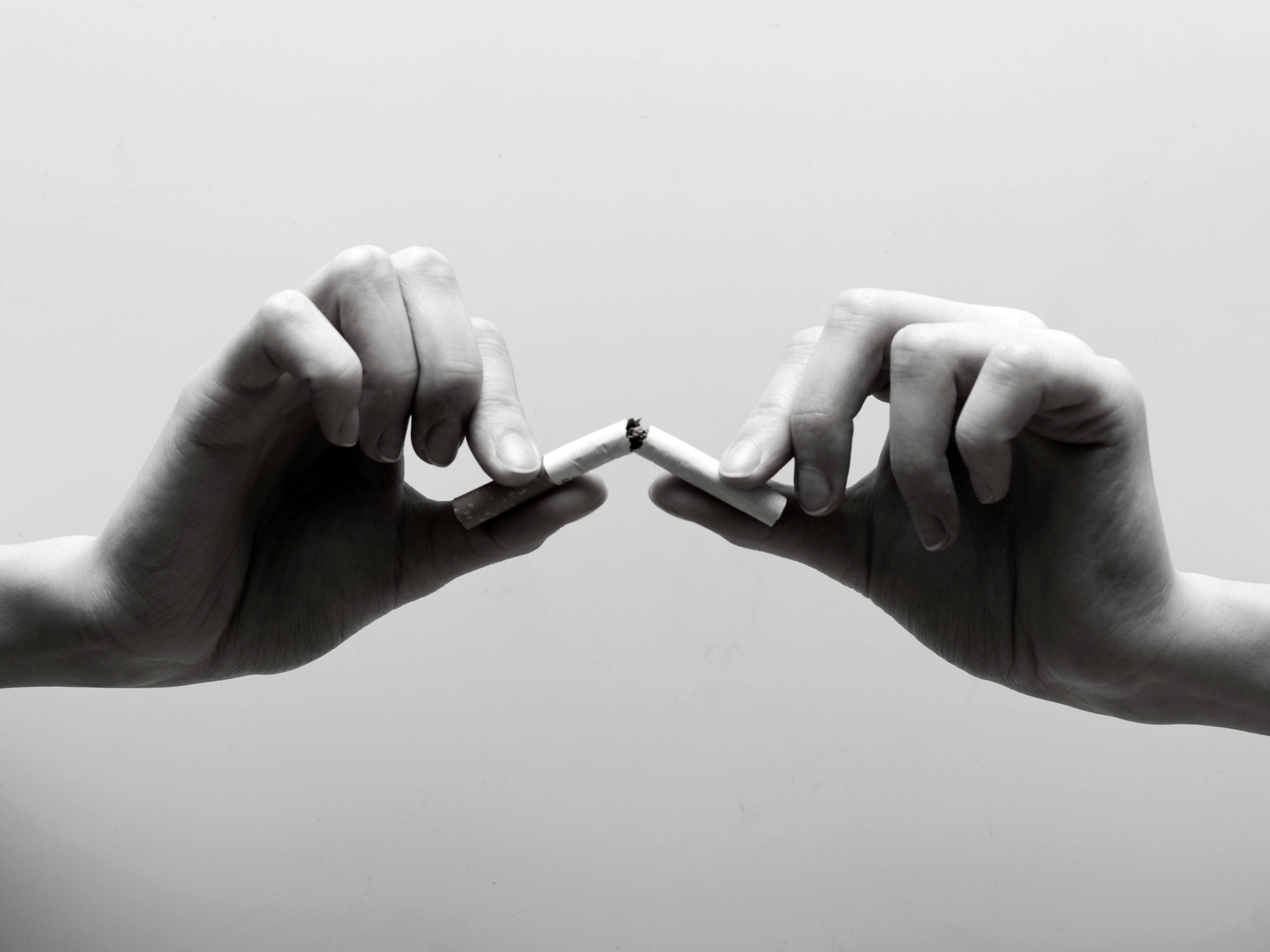 First step to quit smoking