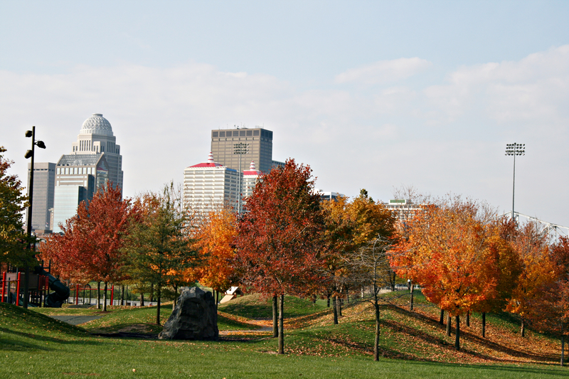 Louisville Kentucky in the fall