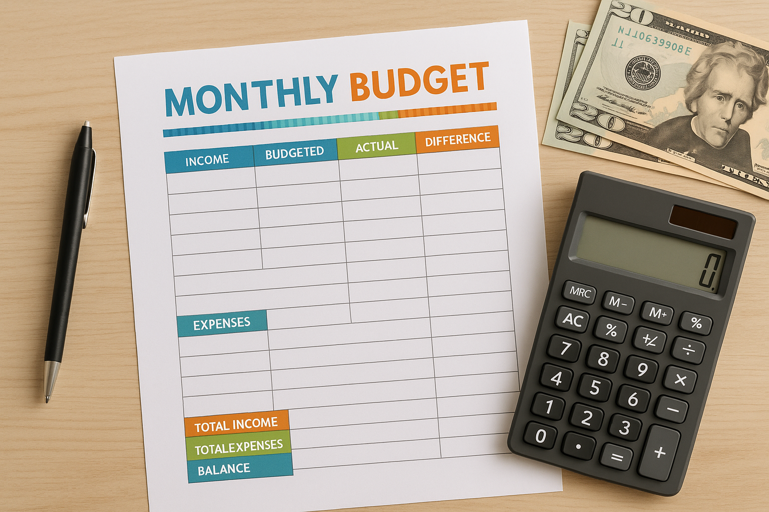Master Savings Now With This Genius Monthly Budget Planner ...